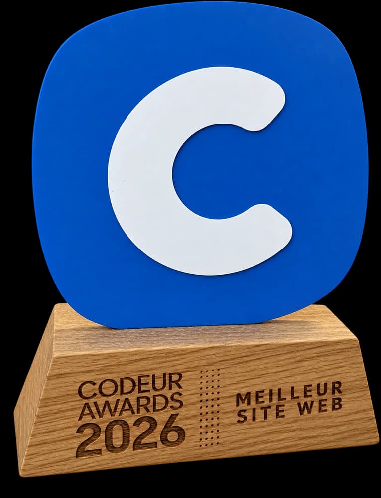 Trophée Codeur Awards 2026 : Meilleur site web de l'année