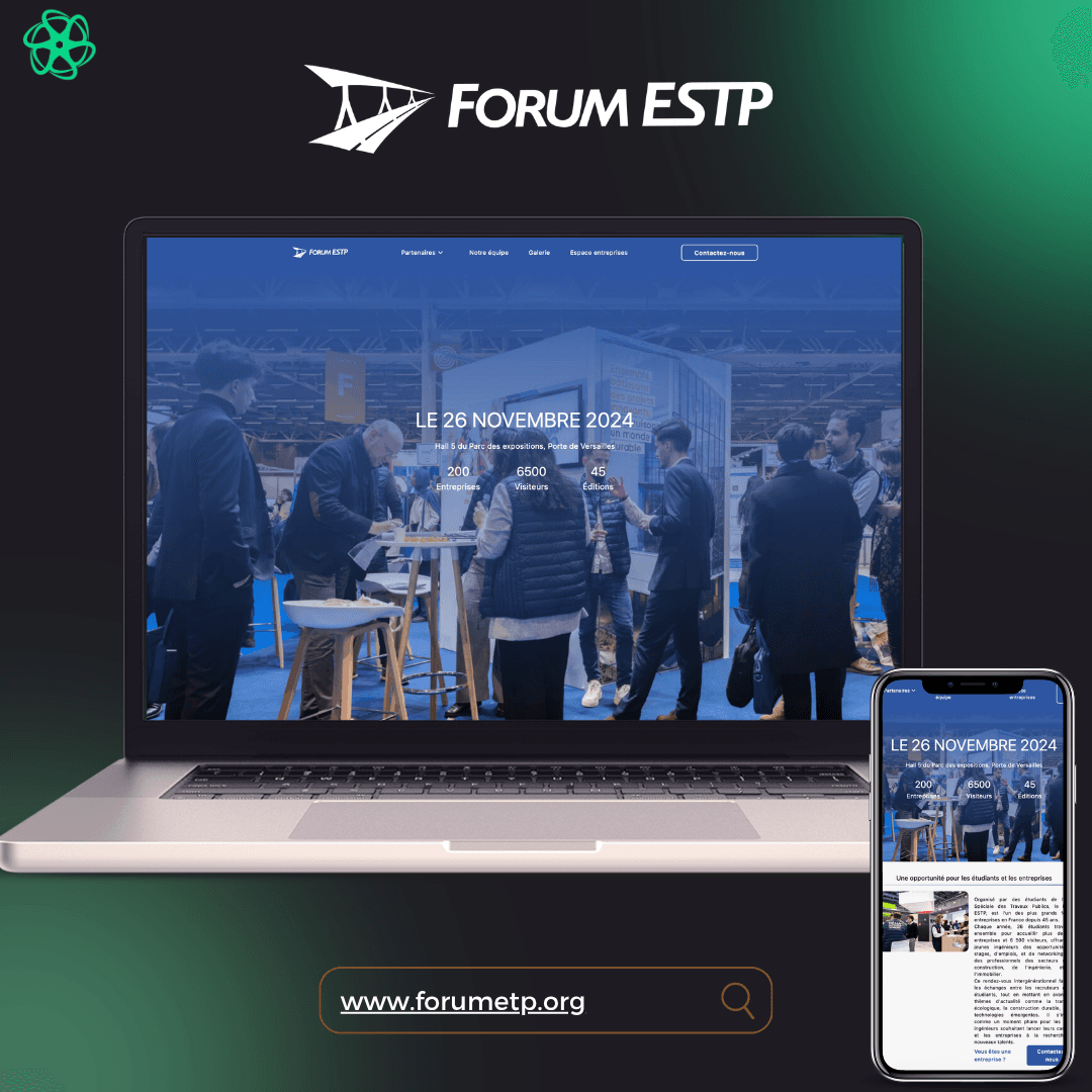 Forum ESTP : Site vitrine