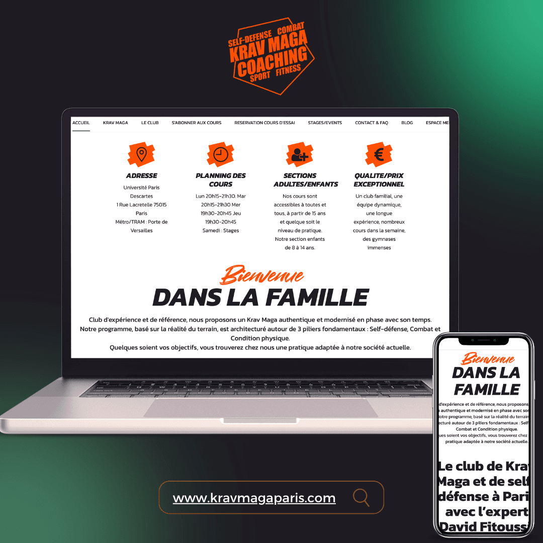 Krav Maga Paris : TMA & SEO